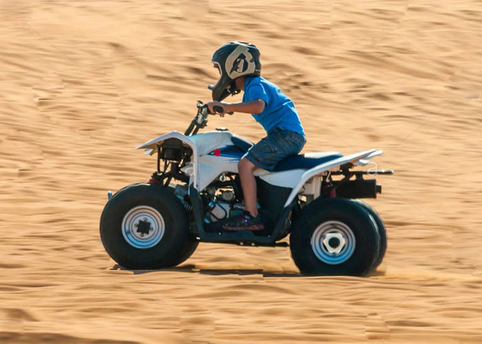 50CC Quad Bike for Kids Dubai Tour