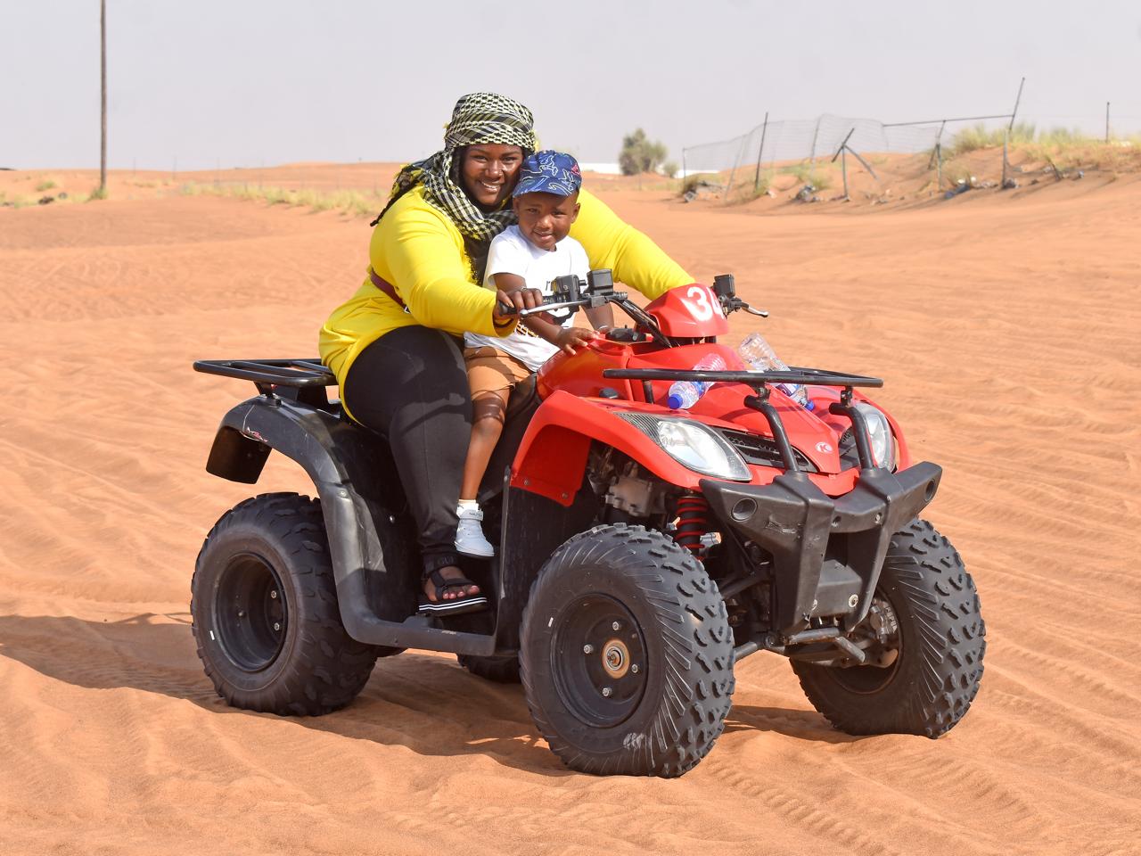 Desert Safari with an Infant