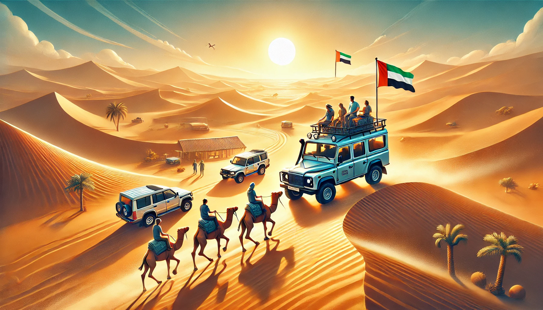 Morning Dubai Desert Safari